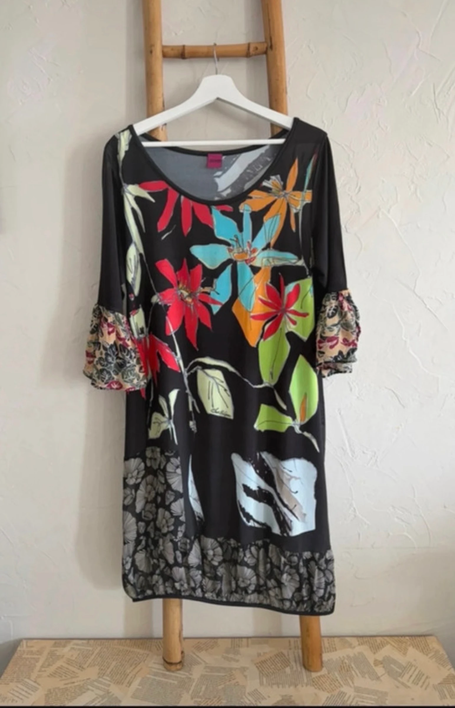 Robe légère coloré Save the Queen taille S vintage